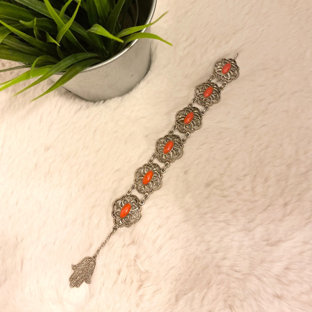 Moroccan Hand of Fatima Bracelet